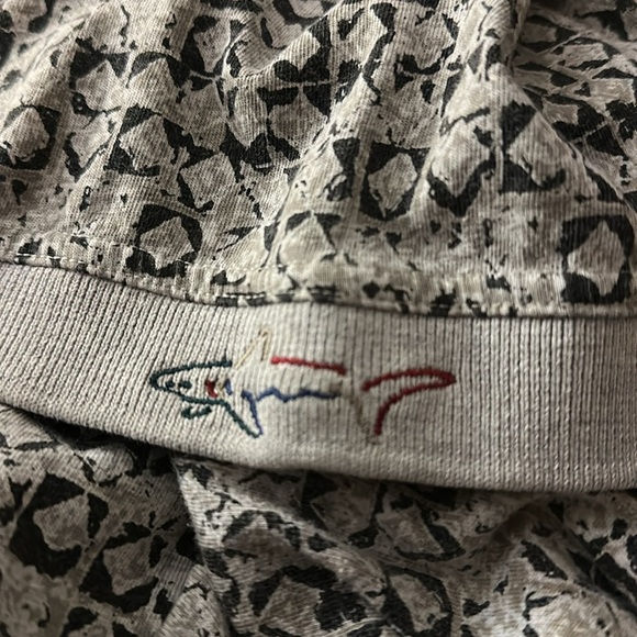 Vintage Greg Norman Collection Tan and black Polo - Picture 6 of 6